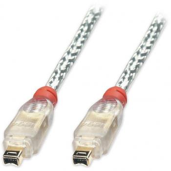 Cable Firewire 4 polos Premium de 10 m con conectores dorados