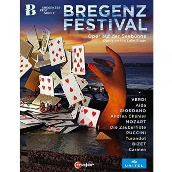 Bregenz Festival Opera Box Set (5 Blu-ray) - Aida, Andrea Chenier, Zauberflöte, Turandot, Carmen