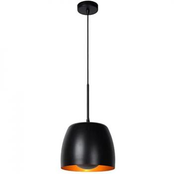 Lámpara Colgante Nolan Ø 24 cm 1xE27 Negra