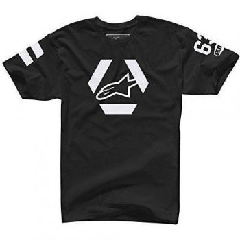 Alpinestars Sniper - Camiseta para hombre, color negro, talla Medium