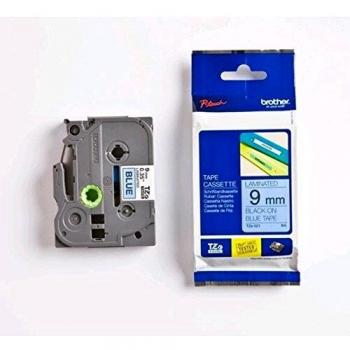 Gloss Laminated Tape - 9mm, Black/Blue
