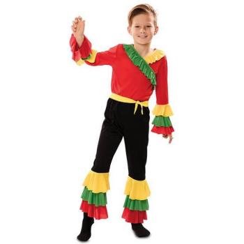 Disfraz de Rumbero Rojo para niño