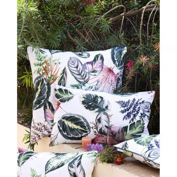 Funda de cojín de algodón TROPALM 30x50 cm (2 unidades) - Naf Naf