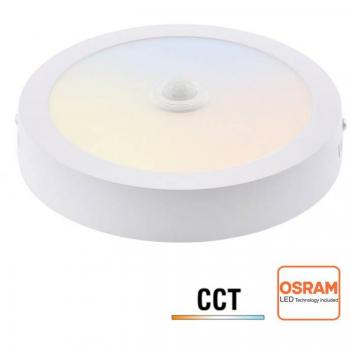 Plafón LED con sensor de movimiento y 4 temperaturas de color (3000-4000-6000K)