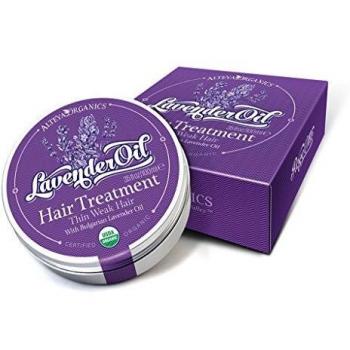 Alteya Organic Tratamiento Capilar con Lavanda de Bulgaria 40 ml - USDA Certificado Orgánico Puro Bio Natural Fortalecedor Tratamiento Capilar y Acondicionador Basado en Aceite Esencia de Lavanda