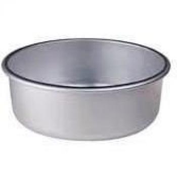 Pentole Agnelli FAMA43/826 Molde para pasteles cónico con borde, Aluminio, 26 X 26 X 8 cm