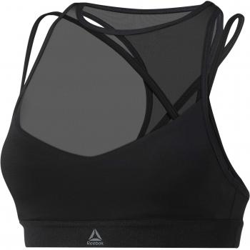 Reebok S Strappy Mesh Bra Sujetador Deportivo, Mujer, Negro, S