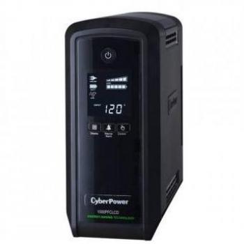 CyberPower 1000VA 600W Interactive LCD UPS Sine Wave Battery Backup with 10 Outlets