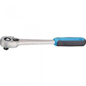 Carraca Gedore 1993 ALU-10 de 1/2, reversible, con cabeza de llave de 27mm y 32 dientes