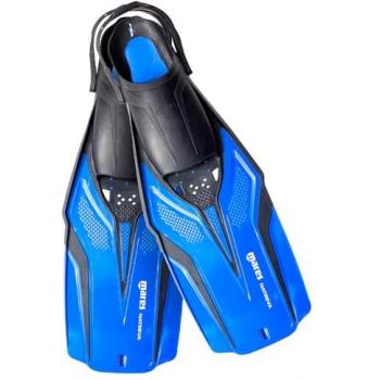 Aletas de Buceo Mares Aquazone Nateeva para Adultos con Zapatilla Abierta, Color Azul, Talla S/M