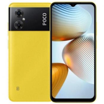 POCO M4 5G 4/64GB Amarillo - Smartphone Xiaomi con MediaTek Dimensity 700, Cámara Dual IA de 13MP, Pantalla FHD+ de 6.58, Batería de 5000mAh