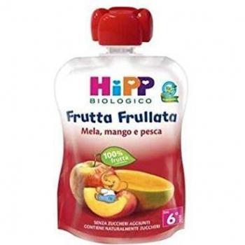 Puré de frutas amarillas con manzana y yogur HiPP Bio 90g