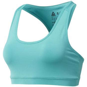 Reebok Wor SH Sujetador, Mujer, Azul