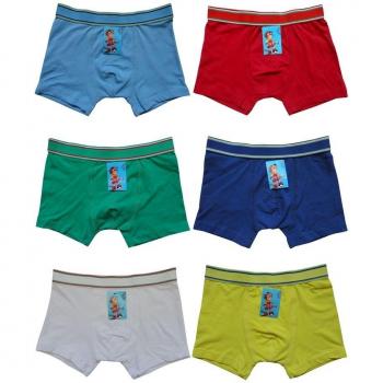 6 Pack Kids - Calzoncillos para niño b8383pinl Uni