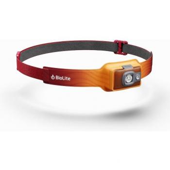 Linterna Frontal BioLite 325 Lúmenes Amarillo/Rojo Unisex