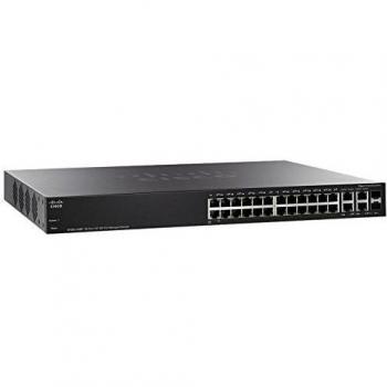 Cisco Small Business SF30024PP Managed network switch L3 Fast Ethernet 10100 Power over Ethernet PoE Black