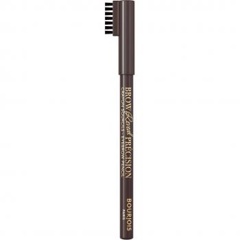 Bourjois Brow Reveal Eyebrow Pencil with Brush, Shade 004 Dark Brown, 1.4 g