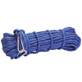 Cerda de seguridad Castaleca para escalada de 15 m, 3 KN, diámetro de 10 mm, soporta hasta 300 kg