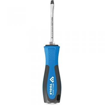 Destornillador plano Brilliant Tools con drásticamente y cabeza de impacto, 5,0 x 75 mm BT031049