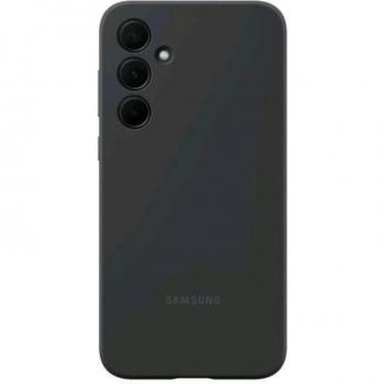 Funda de silicona negra para Samsung Galaxy A35
