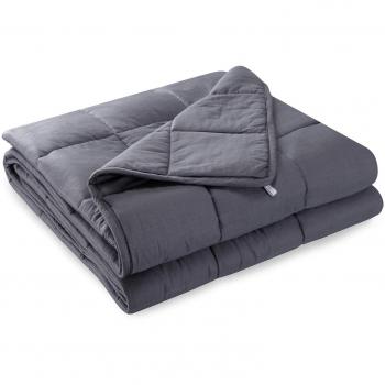 Anjee Gravity Weged Blankets Ideal para Adultos/niños Que sufren de sueño, RLS, ansiedad, Autismo y ADHD | Mantas Pesadas con Material de algodón y Perlas de Vidrio