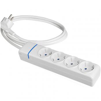 Regleta Enchufes 4 Tomas sin Interruptor Solera 8014p 250 V 16 A (1,5 m)