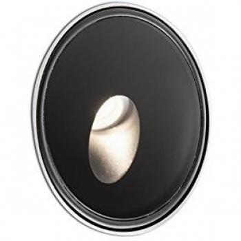 Empotrable de jardín de acero inoxidable Dang Faro Barcelona LED 70446 negro satinado
