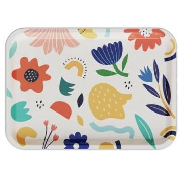 Bandeja Versa Sunflower Polietileno RPET 27 x 2,2 x 38 cm