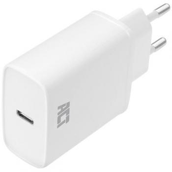 Cargador USB-C 20W Power Delivery - Blanco