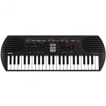 Casio SA-81 Mini Keyboard - 44 Keys, Black/Gray