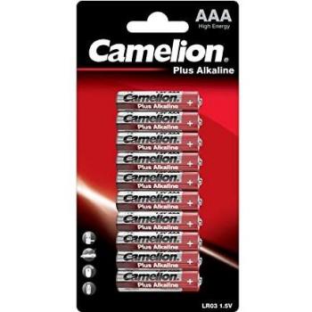 Pack de 10 piles Camelion Alcaline LR03 Micro AAA