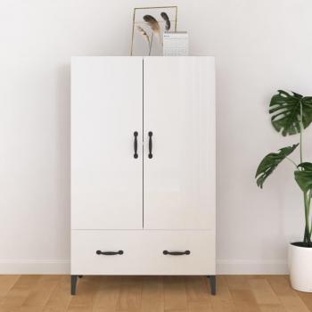 Aparador de madera contrachapada 70x31x115 cm, mueble de almacenaje de salón, armarios con puertas, cajón de madera, buffet para salón moderno, armario auxiliar, armario de almacenamiento en color