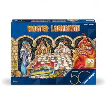 Juego de Mesa Ravensburger Laberinto Maestro Edición 50 Años, Juego de Reflexión Familiar para 2 a 4 Jugadores a Partir de 8 Años