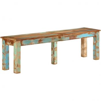 Reclaimed Wood Outdoor Bench 63x13.8x18.1
