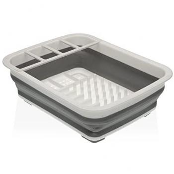 Escurridor para Fregadero Versa Blanco Plegable Polipropileno 29,3 x 11,5 x 37,8 cm