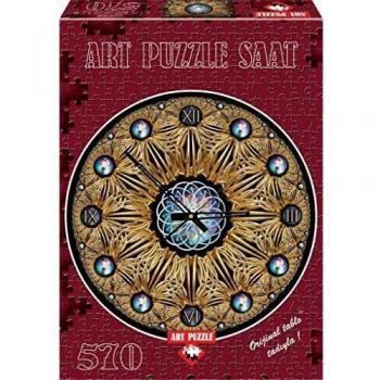 Puzzle Reloj Dorado - 570 Piezas