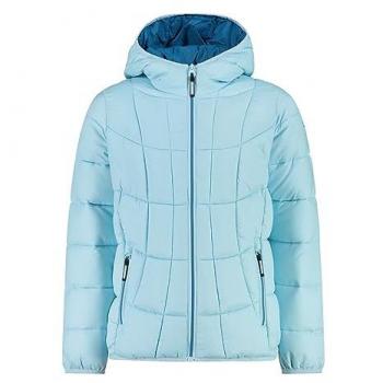 CMP Kids Insulated Jacket with Fixed Hood - Unisex - Blue