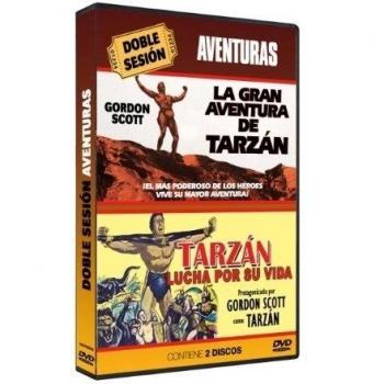 La gran aventura de Tarzán + Tarzán lucha por su vida [DVD]