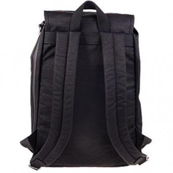 Mochila Doughnut Montana Negra Unisex para Viajeros con Compartimento para Portátil y Bolsillos Interiores