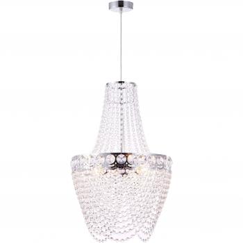 Lámpara Colgante Stromboli de Metal Cromado Ø 38cm E27 60W