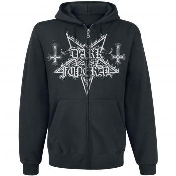 Dark Funeral Satanic Symphonies Sudadera capucha con cremallera Negro S