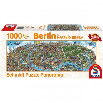 Rompecabezas Schmidt Spiele Paisaje Urbano de Berlín - 1000 Piezas