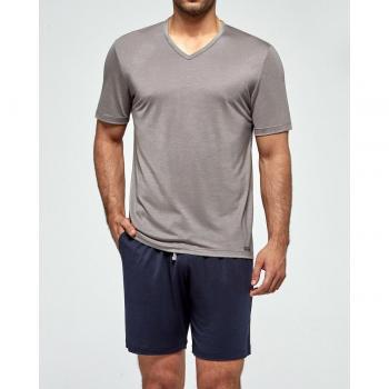 Impetus Pijama Corto de Hombre Soft Premium Gris