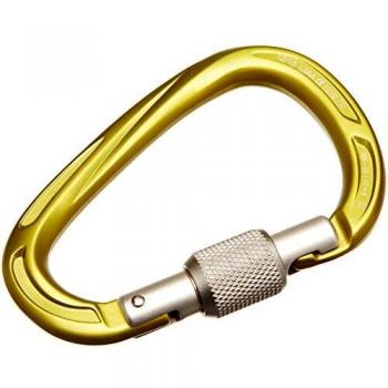 Mammut Crag HMS Screw Gate Leaf Mosquetón, Unisex Adulto, Verde, Talla Única