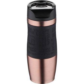 Taza Termo Bergner Walking Anywhere Rojo 400 ml.