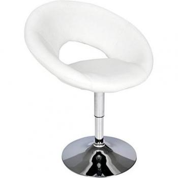 vidaXL Taburete de Bar Forma de Cubo Color Blanco Comedor Mueble de Cocina