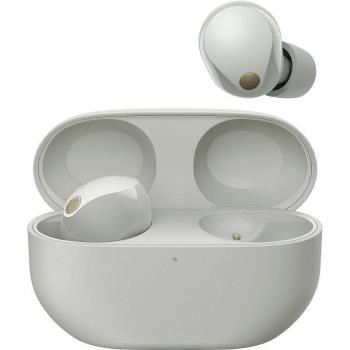 Sony WF-1000XM5 Auriculares Inalámbricos True Wireless con Cancelación de Ruido, Micrófono Integrado y Hasta 24 horas de Batería, Color Plata