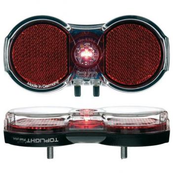 Batterier?cklicht b&m Toplight Flat perm