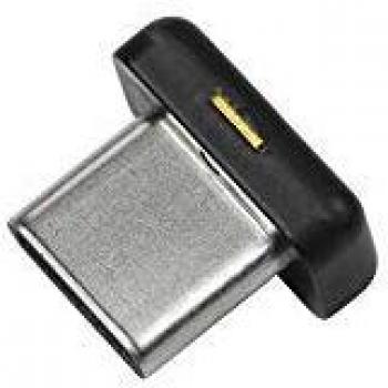 YubiKey 5C Nano - Llave de seguridad USB-C, autenticación de dos factores (2FA), soporte para OpenPGP y Smart Card