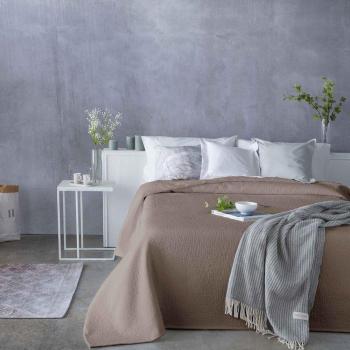 Guy Laroche Colcha Terre de Algodón y Poliéster en Blanco de 180x270 cm